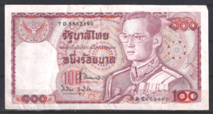 100 Baht 1978 P 89 (15) ZFR