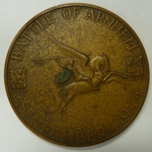 Penning Battle of Arnhem medal 1944 A. Diekerhof