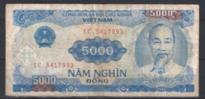 5.000 Dong 1991  P 108-a  FR