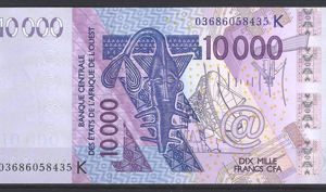 WAS 10.000 Francs 2003 Senegal  P 718K-a  UNC