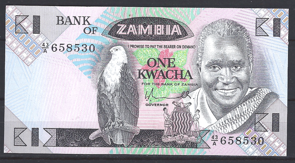 1 Kwacha 1980  P 23-a  UNC