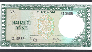 20 Dong 1964  P 16-a  UNC