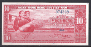 10 Dong 1962 P 5-a UNC