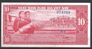 10 Dong 1962 P 5-a UNC