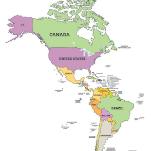 Noord en Zuid-Amerika