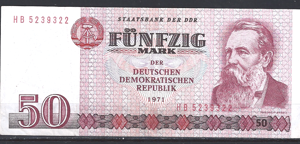 50 Mark 1971 P 30-a PR/XF