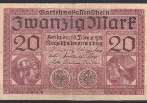 20 Mark 1918  P 57  ZFR-