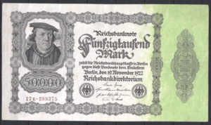 50.000 Mark 1922 P 79-2  ZFR+