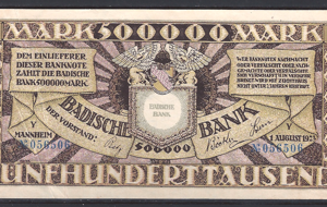 500.000 Mark 1923  P.S911  PR/XF