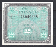2 Francs 1944 P 114-a aUNC