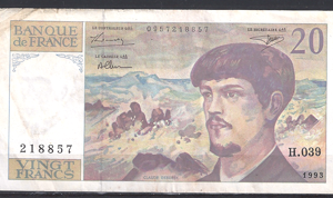 20 Francs 1993  P 151-f  FR+