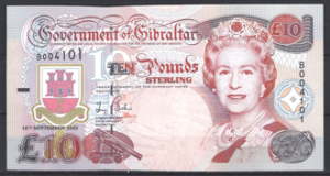 10 Pounds 2002  P 30  UNC