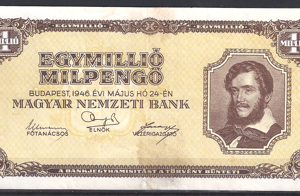 1 Miljoen Pengo 24-5-1946 P 128 PR/XF