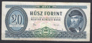 20 Forint 30-9-1980  P 169-g  ZFR