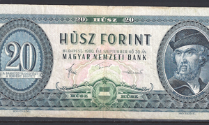 20 Forint 30-9-1980  P 169-g  ZFR
