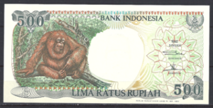 500 Rupiah 1992 P 128-a UNC