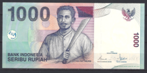 1.000 Rupiah 2004 P 141-e UNC