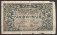 10 Sen 1947 P 31 FR-