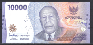 10.000 Rupiah 2022 P W165 UNC