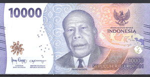 10.000 Rupiah 2022  P W165  UNC