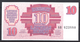 10 Roebels 1992 P 38 UNC