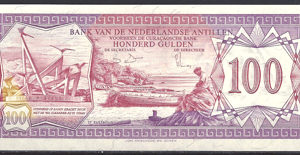 100 Gulden 9-12-1981  P 19-b  UNC