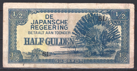 1/2 Gulden 1942 P 122-b FR