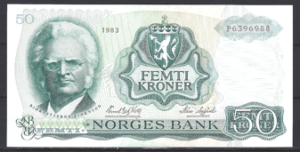 50 Kroner 1983  P 37-d  PR/XF