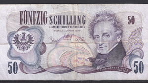 50 Schilling 1970  P 143-a  ZFR