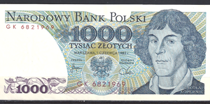 1.000 Zlotych 1982 P 146-c PR/XF