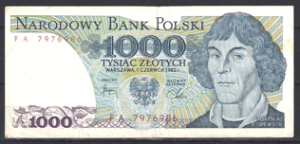 1.000 Zlotych 1982  P 146-c  ZFR