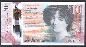 10 Pounds 2017 P 371-a UNC