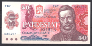 50 Korun 1987  P 96-a  UNC