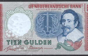10 Gulden 1953 48-1a UNC