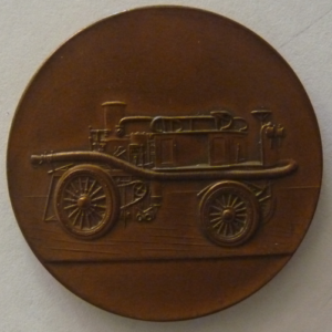 1e Automobiel-Stoombrandspuit Nederland 1907