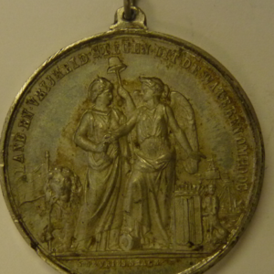 Penning 3e Eeuwfeest inname Den Briel 1872