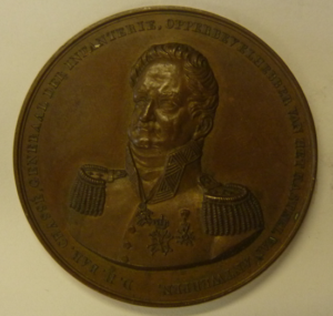 Medal herdenking Bombardement Citadel Antwerpen 1830