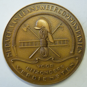 Onderscheiding Ned.Ver. van Brandweercommandanten 1953