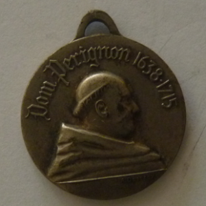 France medal - Champagne - Dom Perignon 1638-1715