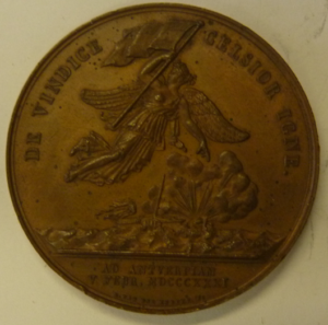 Gedenkpenning Zelfopoffering Van Speyk 1831