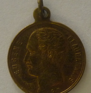 Medal Inauguration Prince Eugene 1862