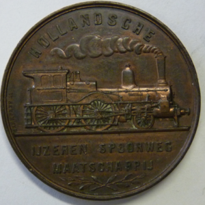 50 jaar Hollandsche Yzeren Spoorweg Maatschappij 1889