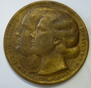 Huwelijkspenning Prinses Juliana en Prins Bernhard 1937