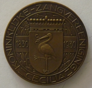 100 jaar Koninklijke Zangvereniging Cecilia 1830-1930