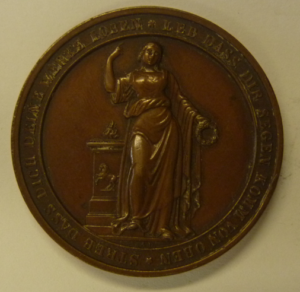 Medal Gewerbverein Zu Stuttgart bei Fleiss Geschick