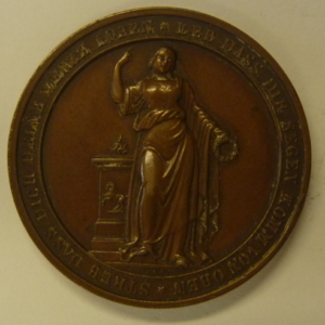 Medal Gewerbverein Zu Stuttgart bei Fleiss Geschick