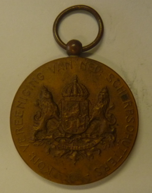 Medaille Koninklijke Vereeniging van Nederlandsche Schietschutters 1905