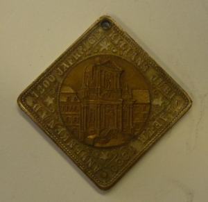 1200ste Sterfag Frankische apostel St. Kilian 1889