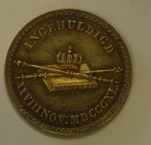 Strooipenning Inhuldiging van Koning Willem II