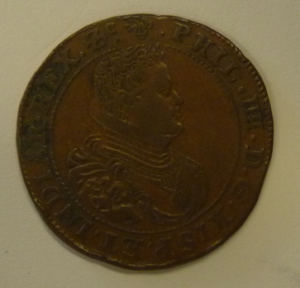 Belgium token, Phillipe IV, Bruxelles 1650